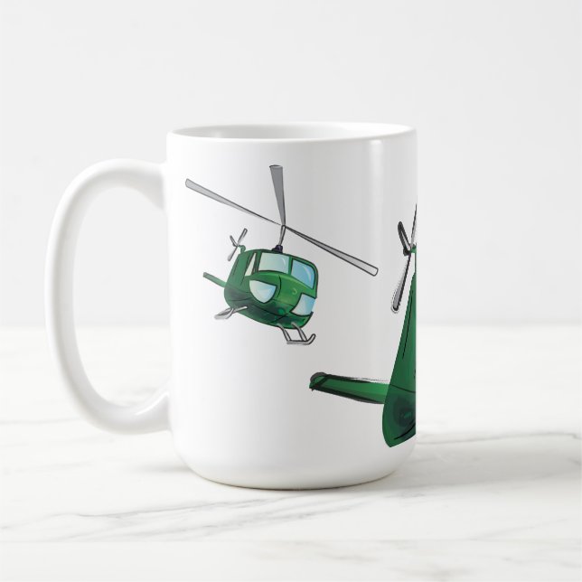 Mug Hélicoptère (Gauche)
