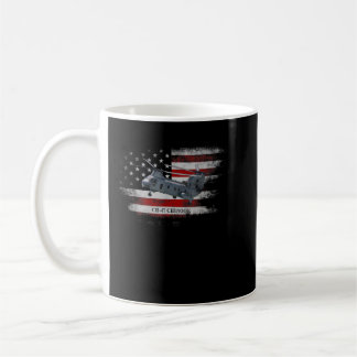Mug Hélicoptère CH 47 Chinook USA Drapeau pilote