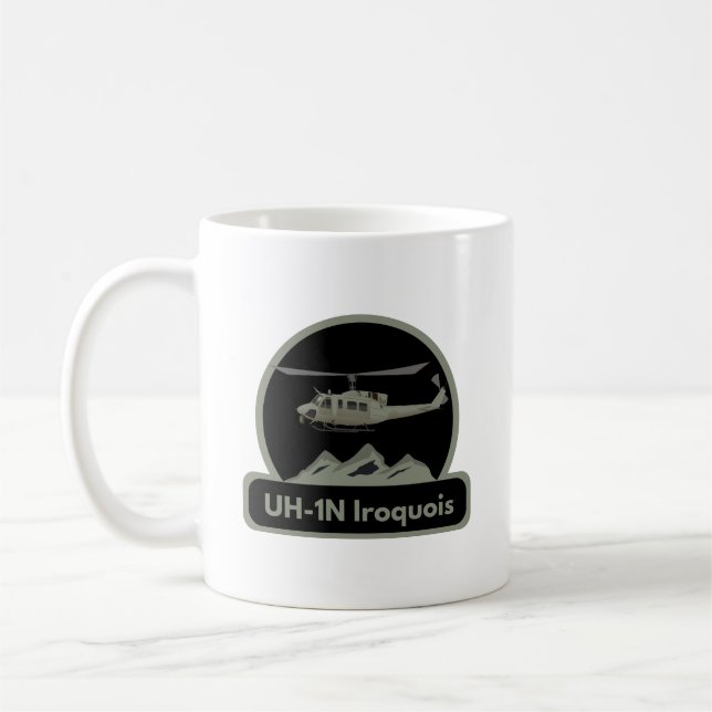Mug Hélicoptère Iroquois UH-1N (Gauche)