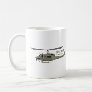Mug Hélicoptère Iroquois UH-1N