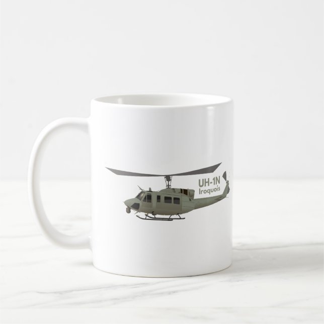 Mug Hélicoptère Iroquois UH-1N (Gauche)