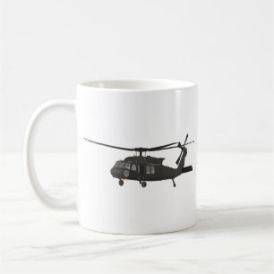 Mug Hélicoptère militaire Black Hawk UH-60