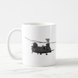 Mug Hélicoptère militaire MH-47 Chinook 