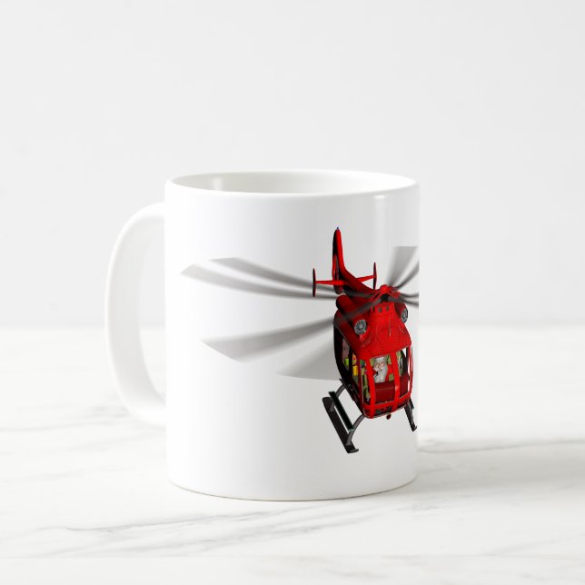 Mug Hélicoptère père Noël Flies (Devant gauche)