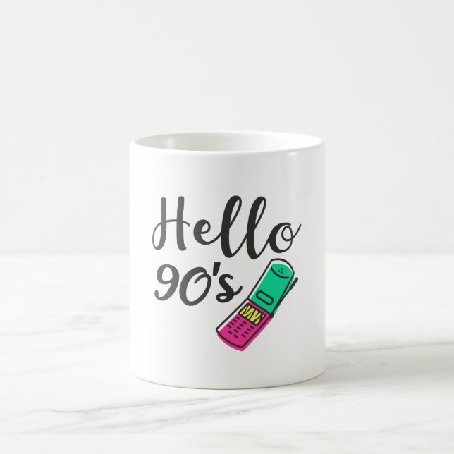 Mug Hello 90s Cellphone (Centre)