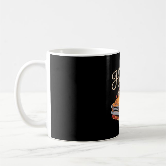 Mug Hello Fall Funny Sloth Halloween pumkin Classic T- (Gauche)