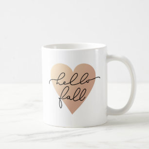 Mug Hello Fall Love Heart
