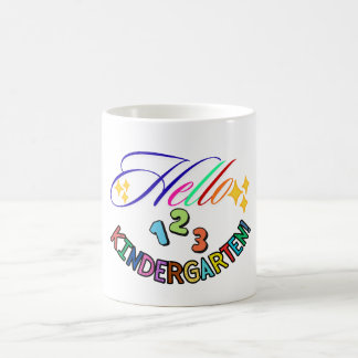 Mug Hello Kindergarten Teacher Mug,Back to School gift
