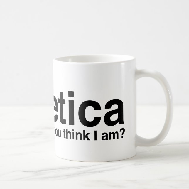 Mug Helvectica01 (Droite)