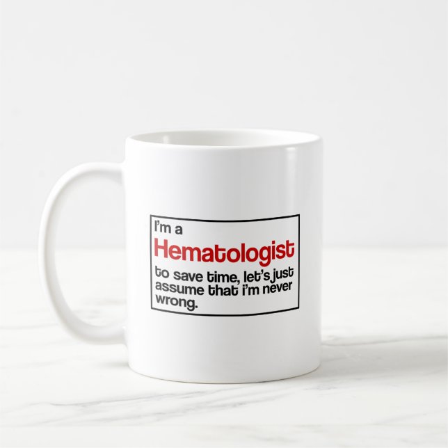 Mug Hématologue (Gauche)