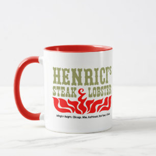 Mug Henrici's Restaurant, Steak & Lobster, Chicago, IL