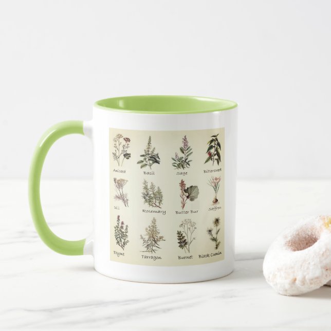 Mug Herbes et épices (Avec donut)