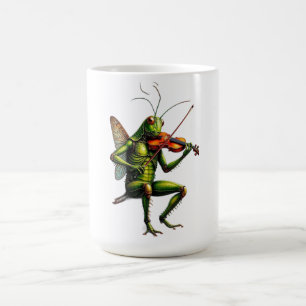 Mug Herbier Joueur de Violon Graphique Manches Longues