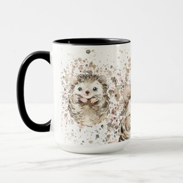 Mug Hérisson bébé mignon  (Gauche)