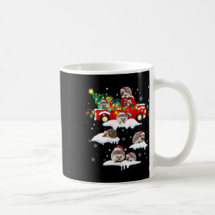 Mug Hérisson du Père Noël & Arbre du Camion Rouge