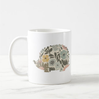 Mug Hérisson Floral Boho