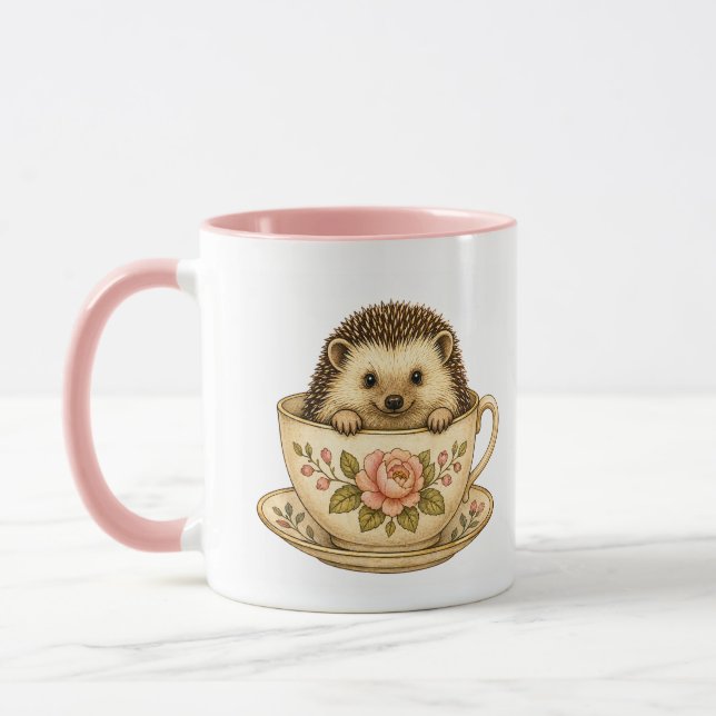 Mug Hérisson Mignon (Gauche)