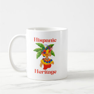 Mug Héritage hispanique Femme hispanique