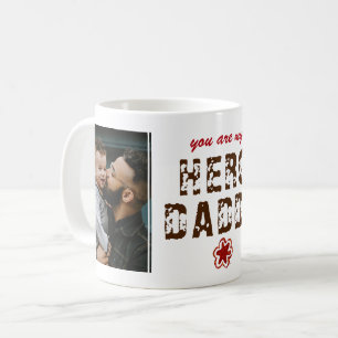 Mug Hero Papa Fête des Pères 2 Collage de photos 