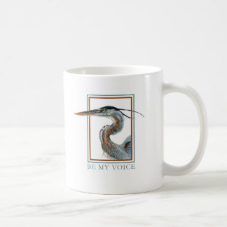 Mug Héron de grand bleu par Jane Freeman