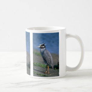 Mug héron de nuit Jaune-couronné