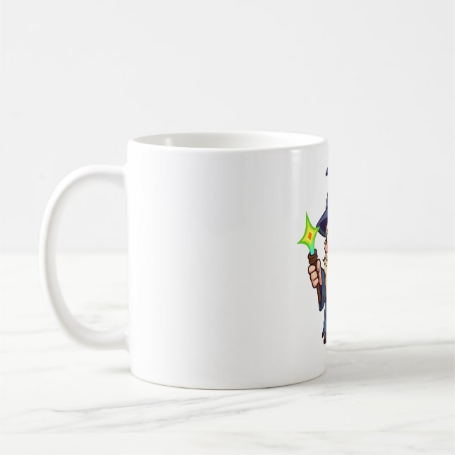 Mug Héros de baguette brillante de l'Assistant Fière (Gauche)