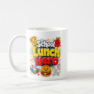 Mug Héros drôle de déjeuner scolaire Travailleur de ca