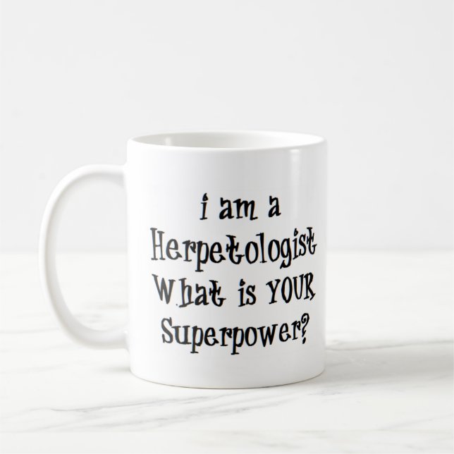 Mug herpétologiste (Gauche)