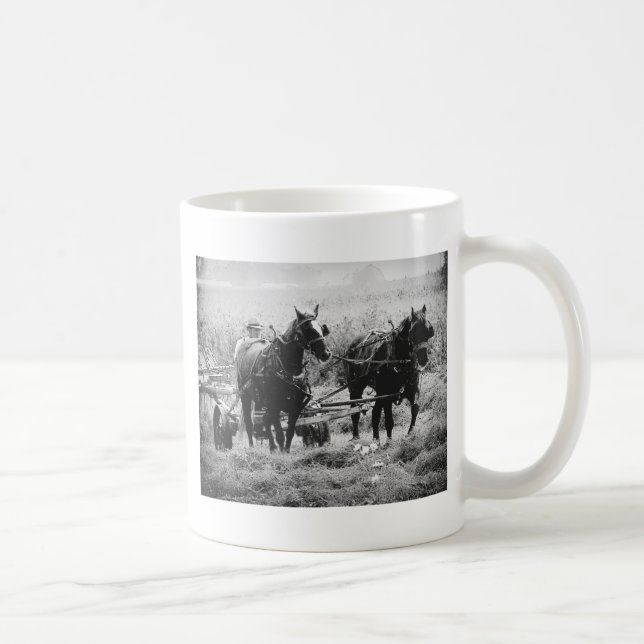 Mug Heure de péage en noir et blanc (Droite)