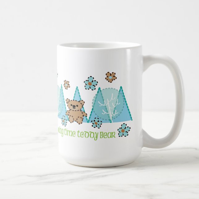 Mug Heure du printemps Teddy Bear (Droite)