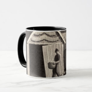 Mug Heure et récolte des semences par Grant Wood