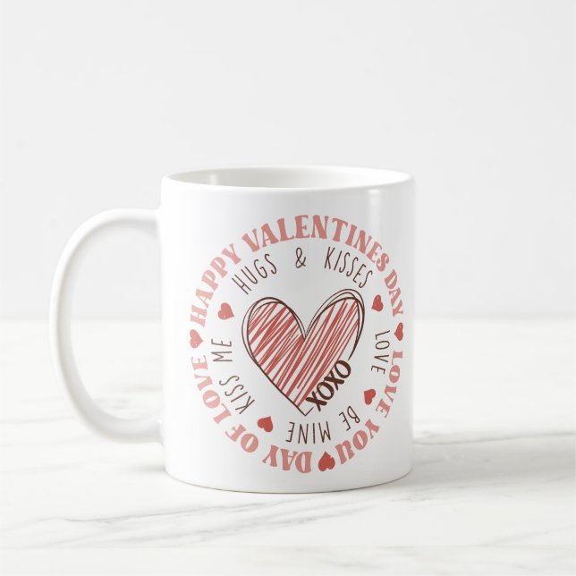 Mug Heureuse Sainte-Valentin (Gauche)