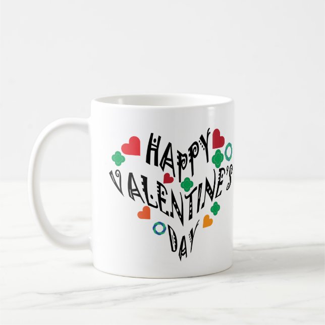 Mug Heureuse Sainte-Valentin (Gauche)
