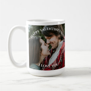 Mug Heureuse Sainte-Valentin Nom du couple personnalis