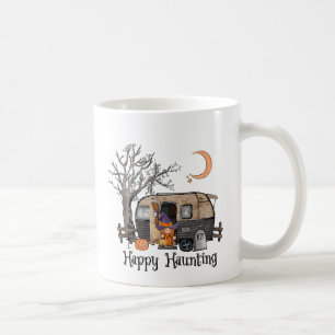 Mug Heureux   Camper d'Halloween   Sorcière Éffrayante