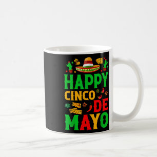 Mug Heureux Cinco De Mayo Mexicain Fiesta Squad 5 De M