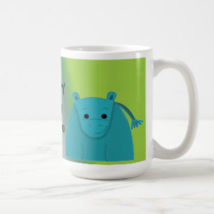 Mug Heureux comme un Hippopotame