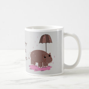 Mug Heureux comme un Hippopotame