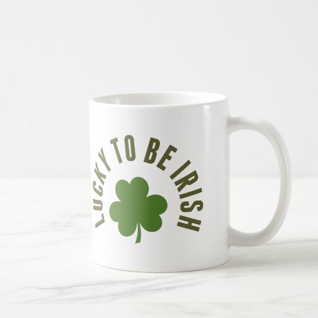Mug Heureux D'Être Irlandais (Droite)