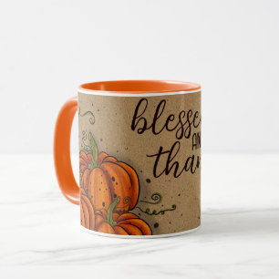 Mug Heureux et reconnaissants