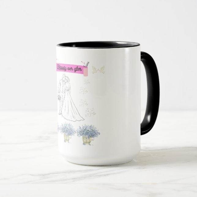 Mug Heureux pour toujours (Devant droit)
