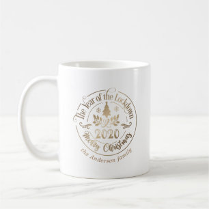 Mug heureux vacances lock-down année or