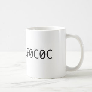 Mug Hexadécimal de café