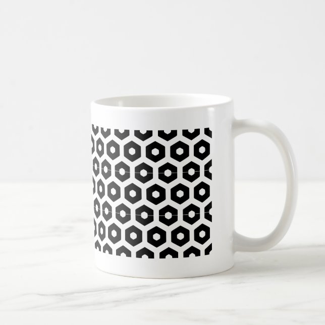 Mug - hexagons (Right)