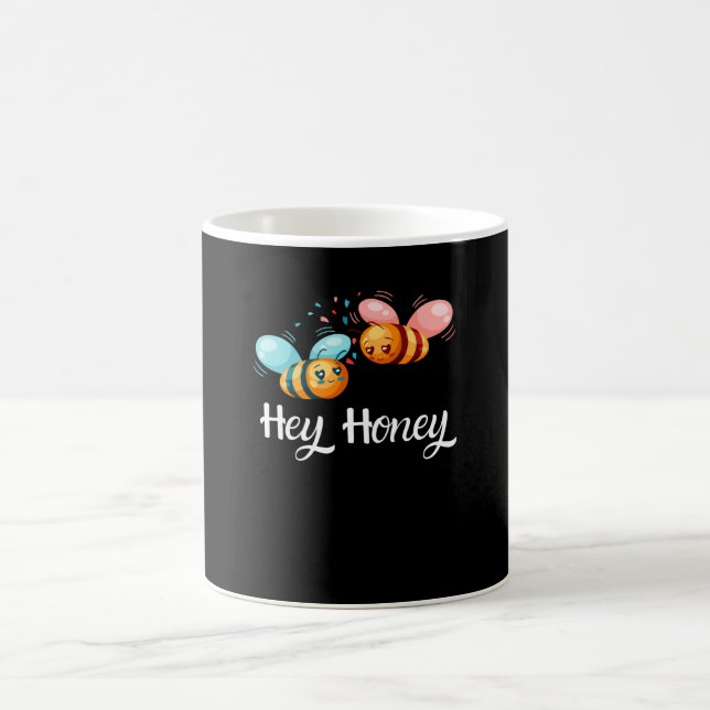 Mug Hey Honey - Abeilles aimantes (Centre)
