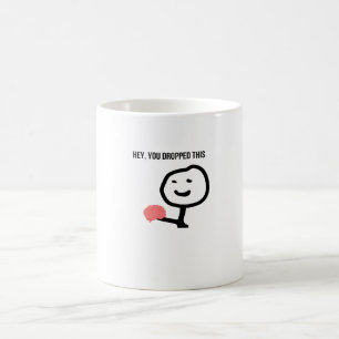 Mug Hey Vous Avez Laissé Ce Mème Drôle De Stickman