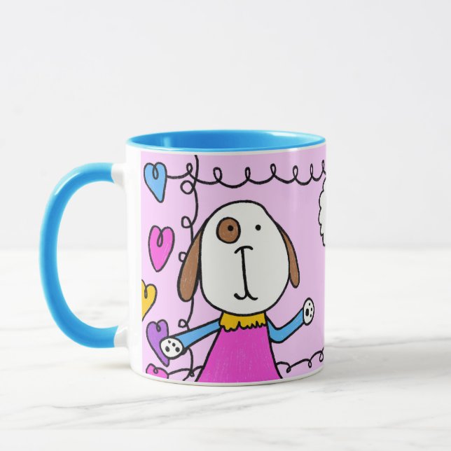 Mug "Hi Puppy Love" (Gauche)