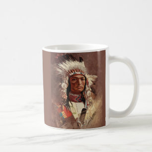Mug Hiawatha Portrait en chef des Indiens d'Amérique
