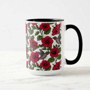 Mug Hibiscus et colibris