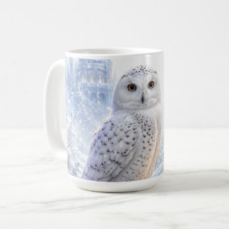 Mug Hibou Blanc Magie d'Hiver